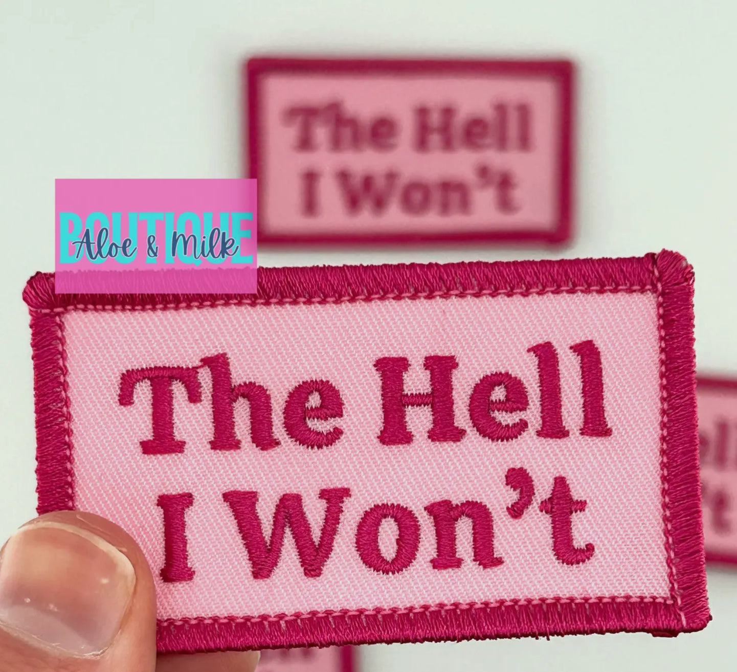 The hell I won’t patch