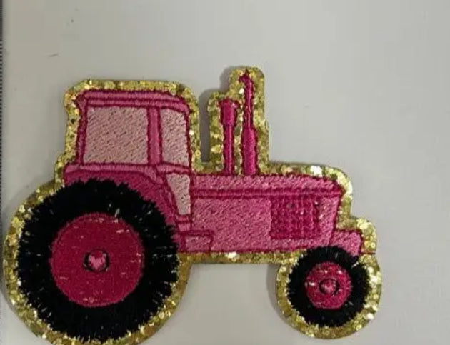 Pink Tractor Patch