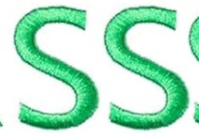 Varsity Letter S Patch