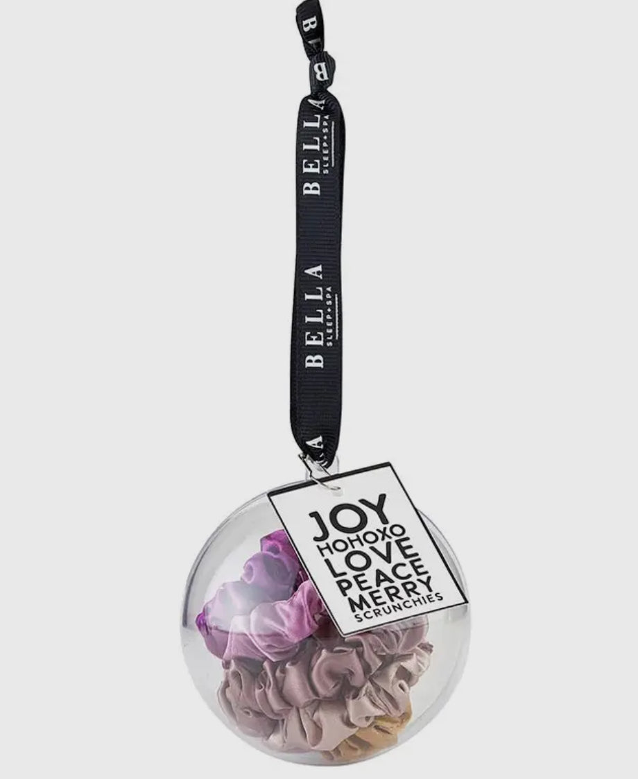 Scrunchie Ornament- Pink Jewels