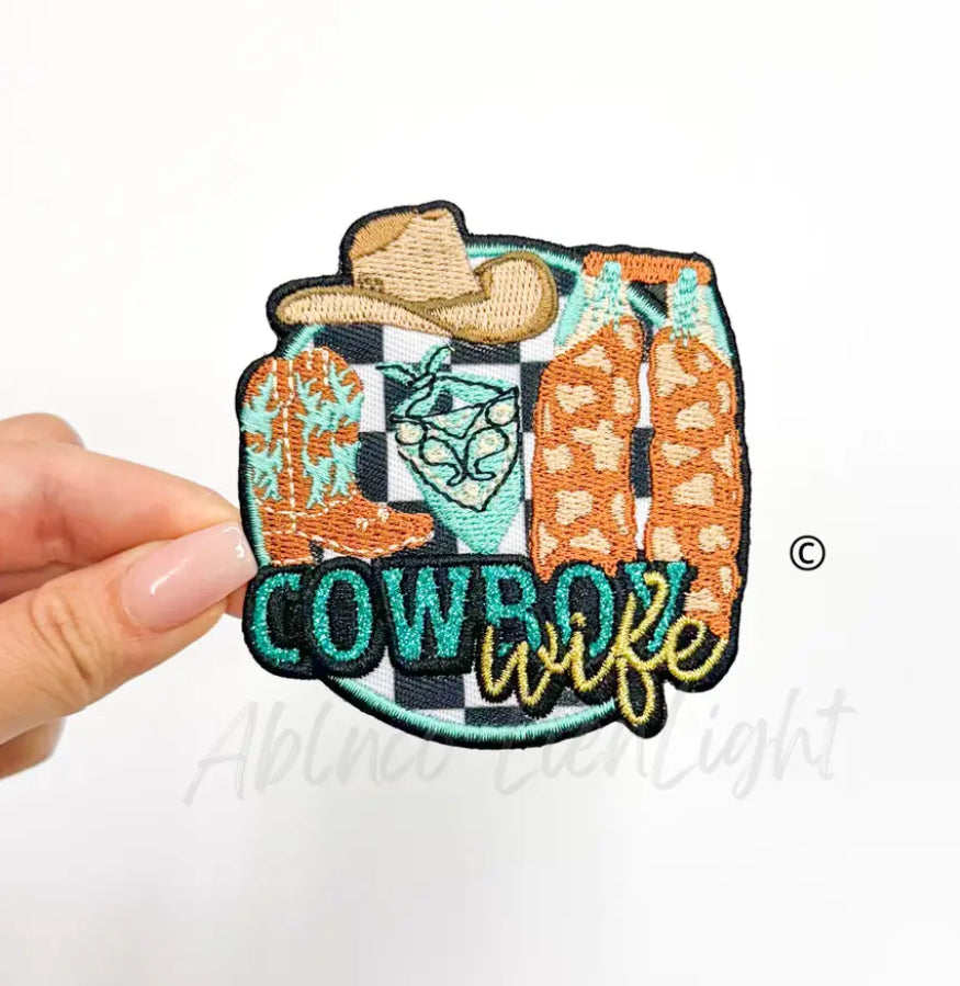 Cowboy Wife Patch