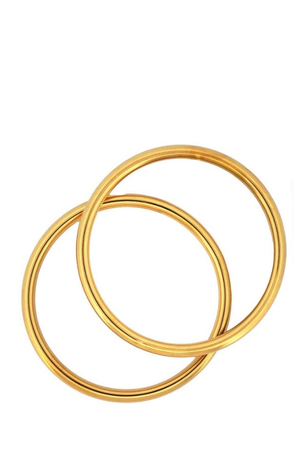 Gold bangles