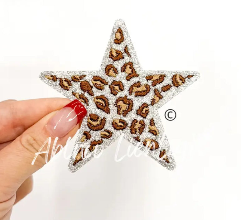 Brown Leopard Star Patch
