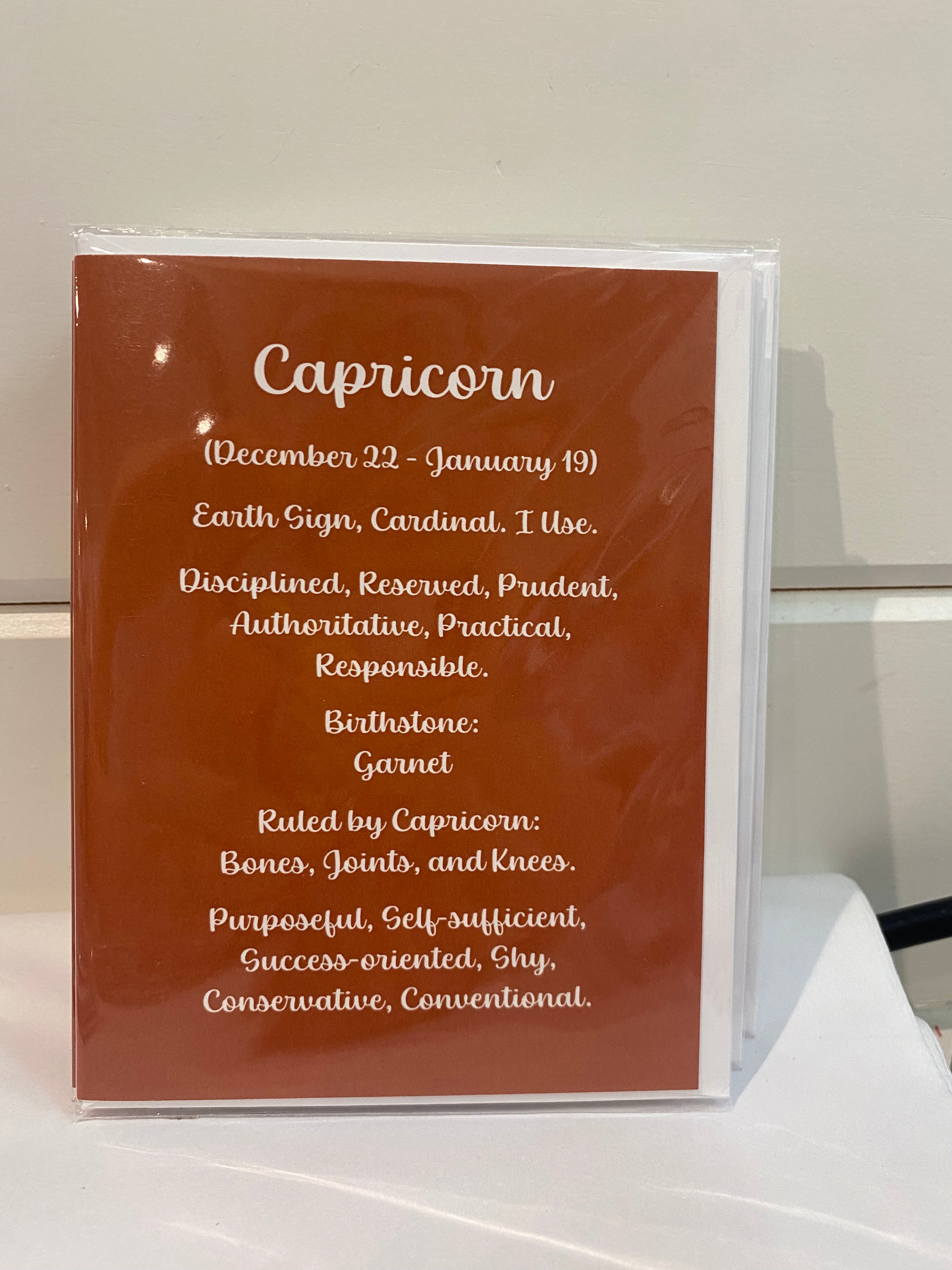 Zodiac Greeting Card