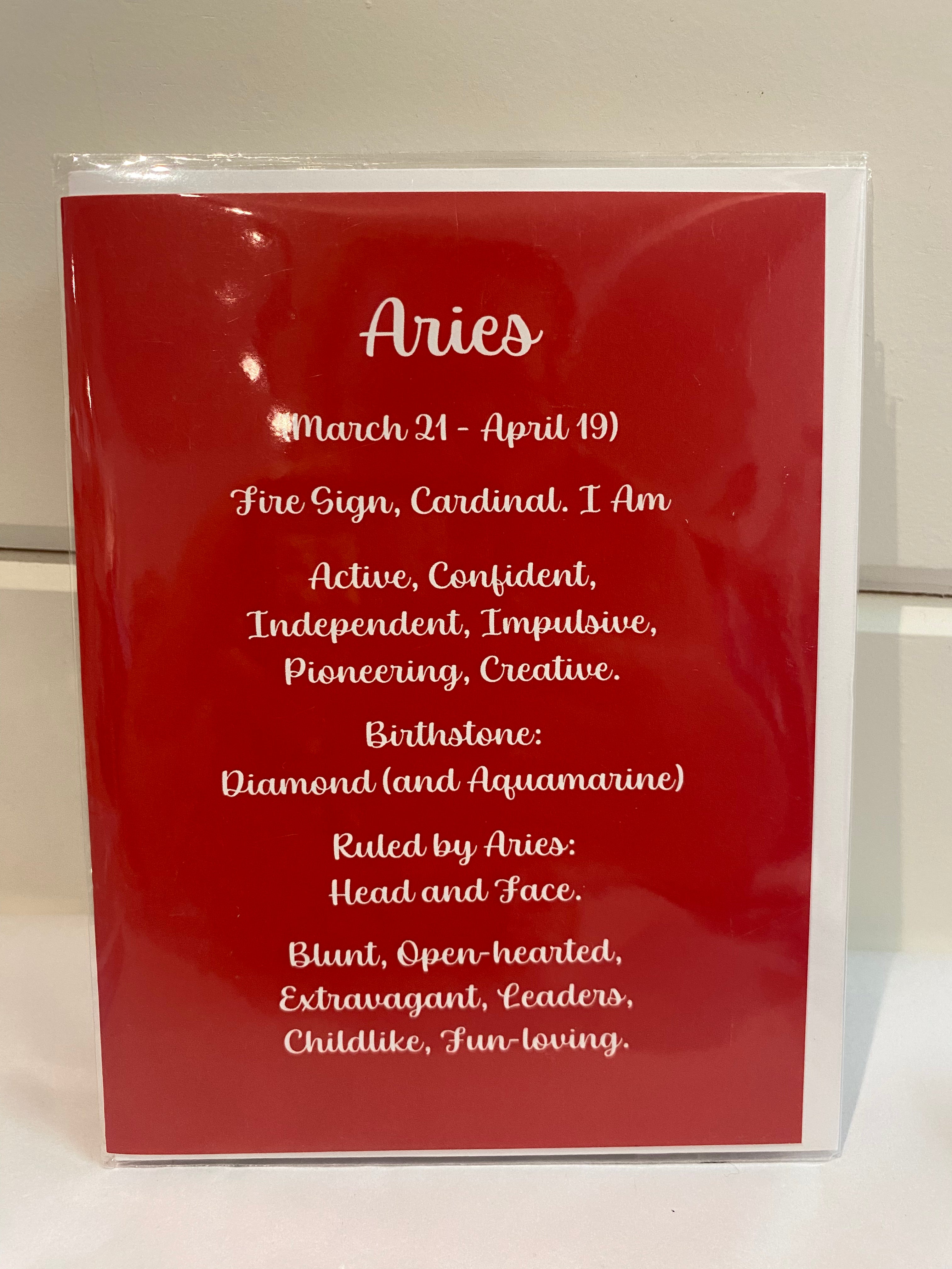 Zodiac Greeting Card