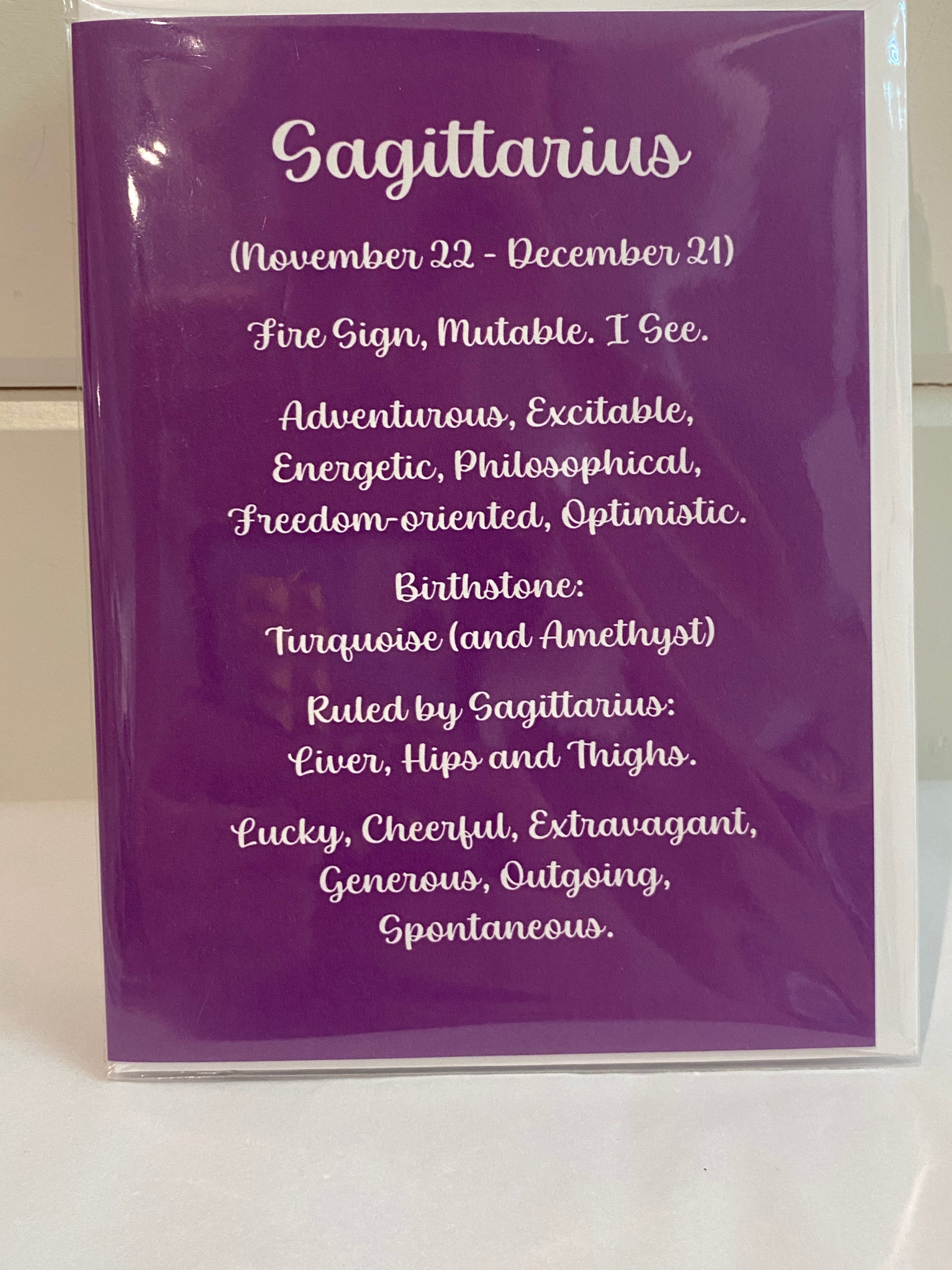 Zodiac Greeting Card