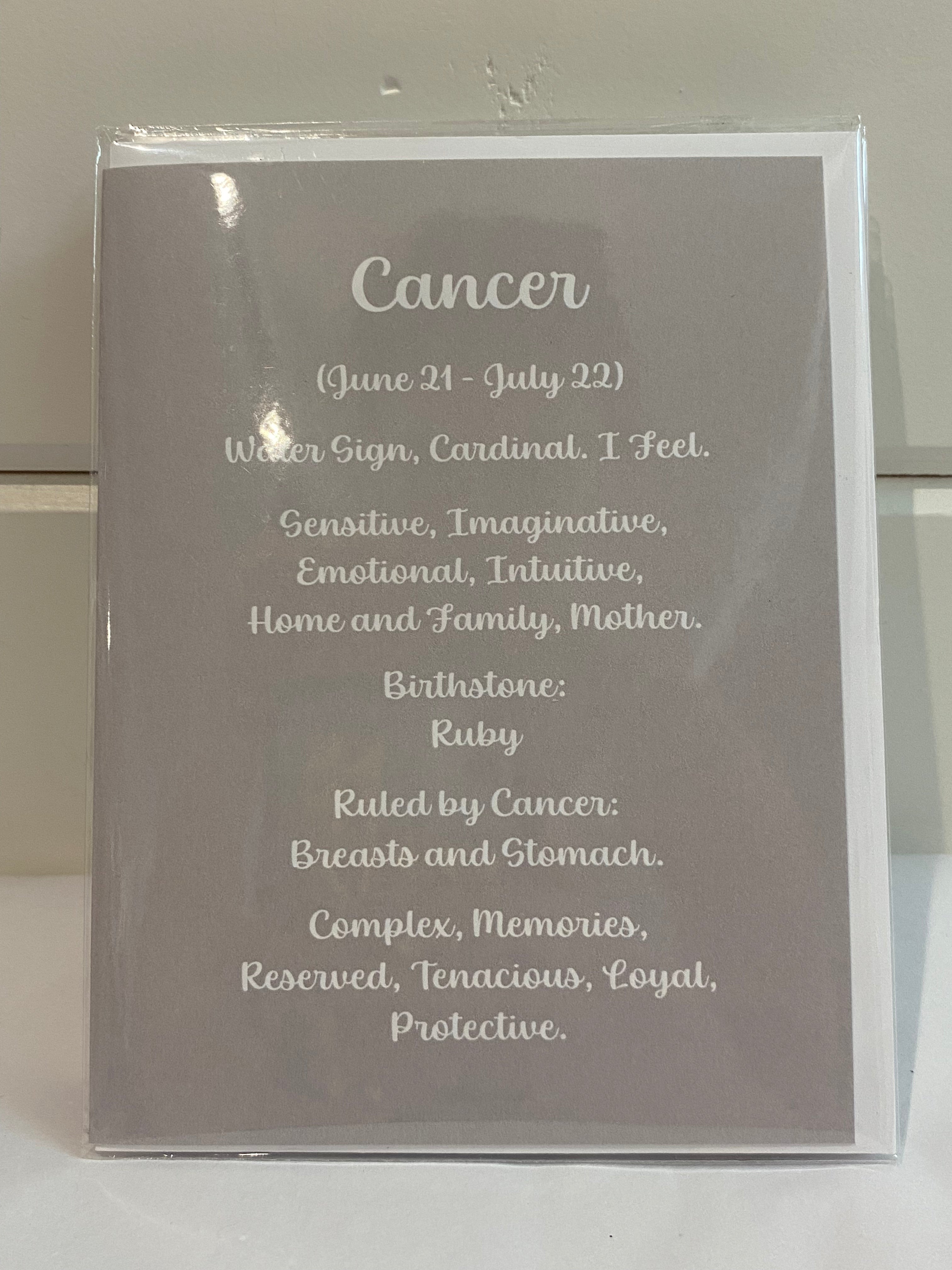 Zodiac Greeting Card