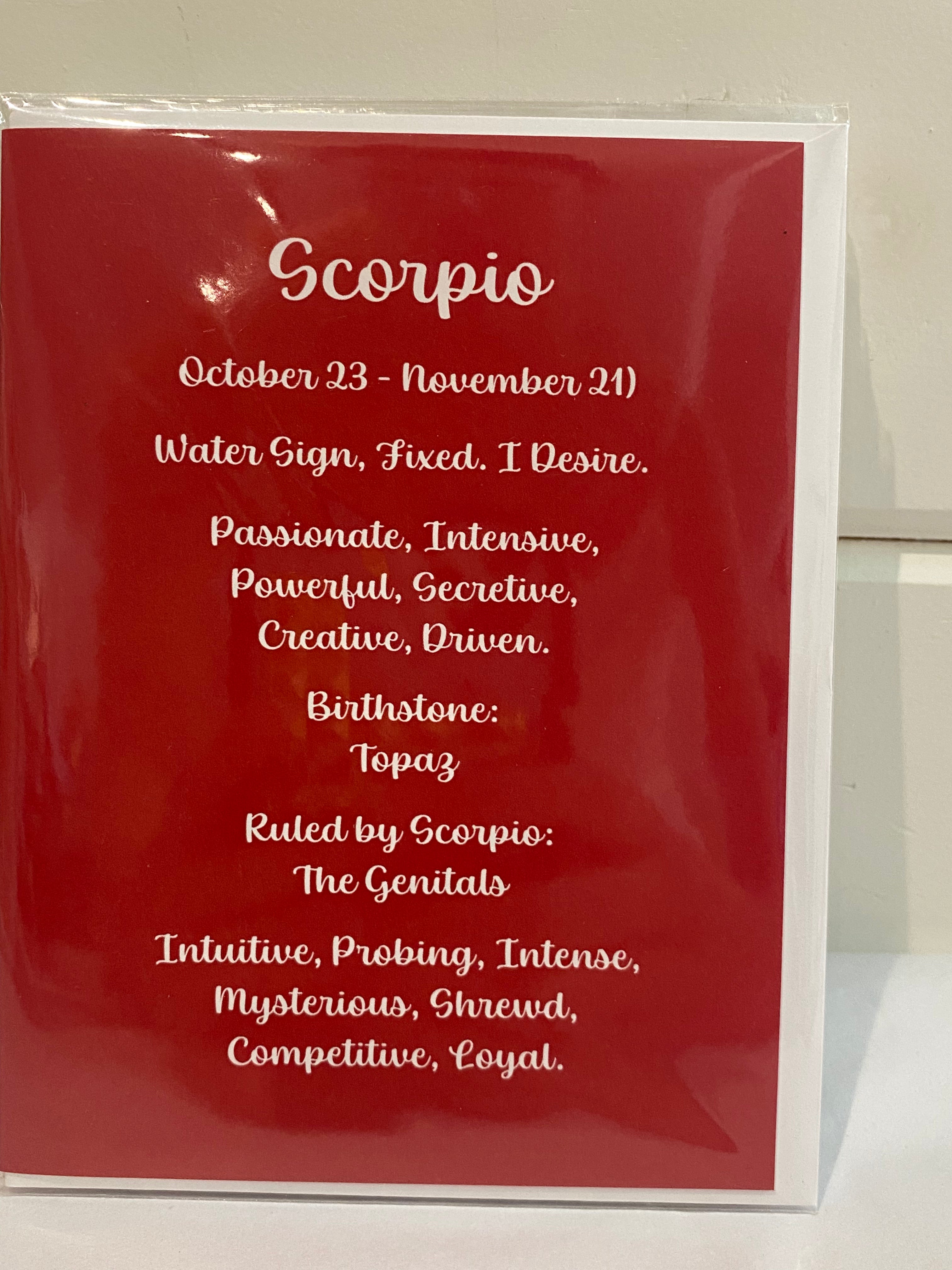 Zodiac Greeting Card