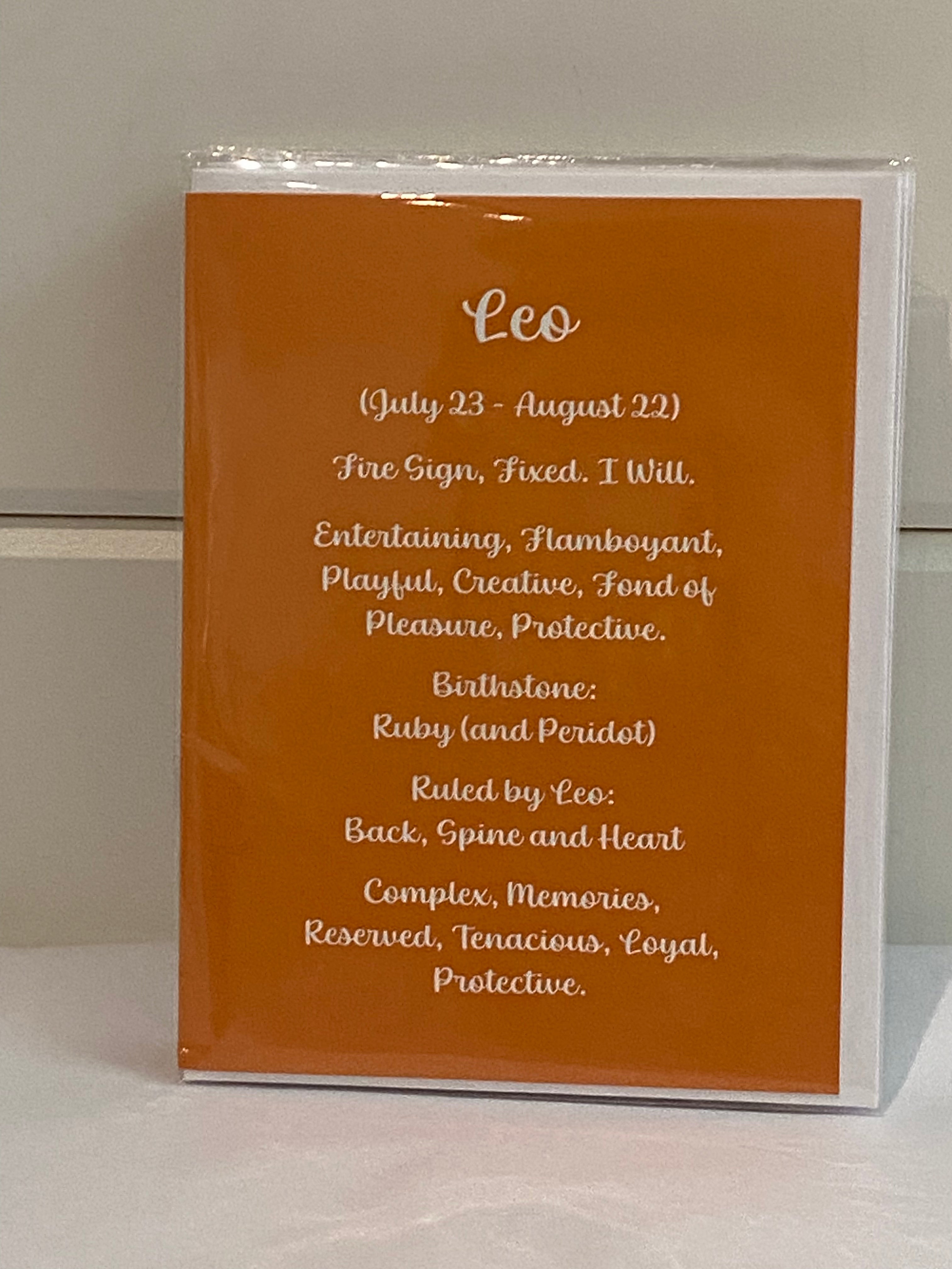Zodiac Greeting Card