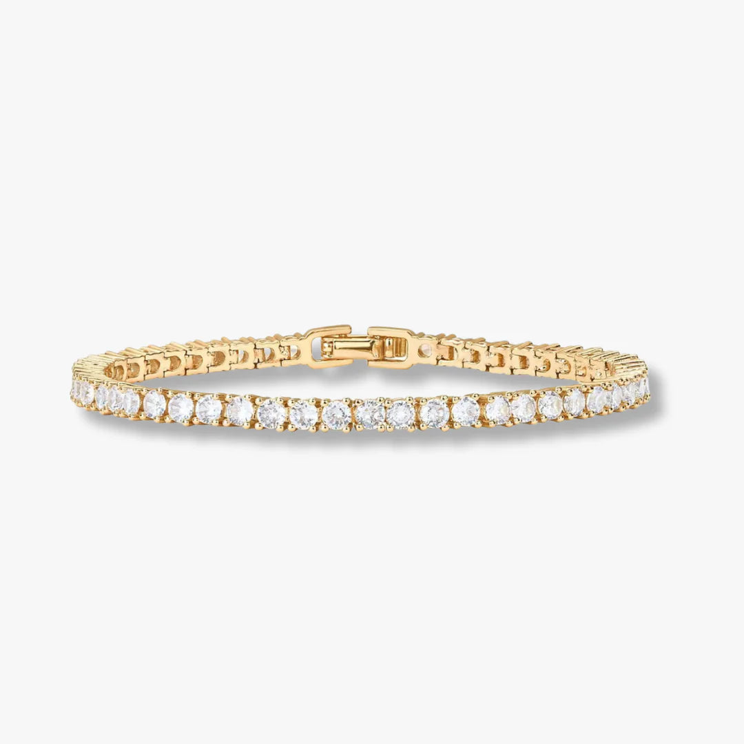 Stacie Gold Diamond Tennis Bracelet