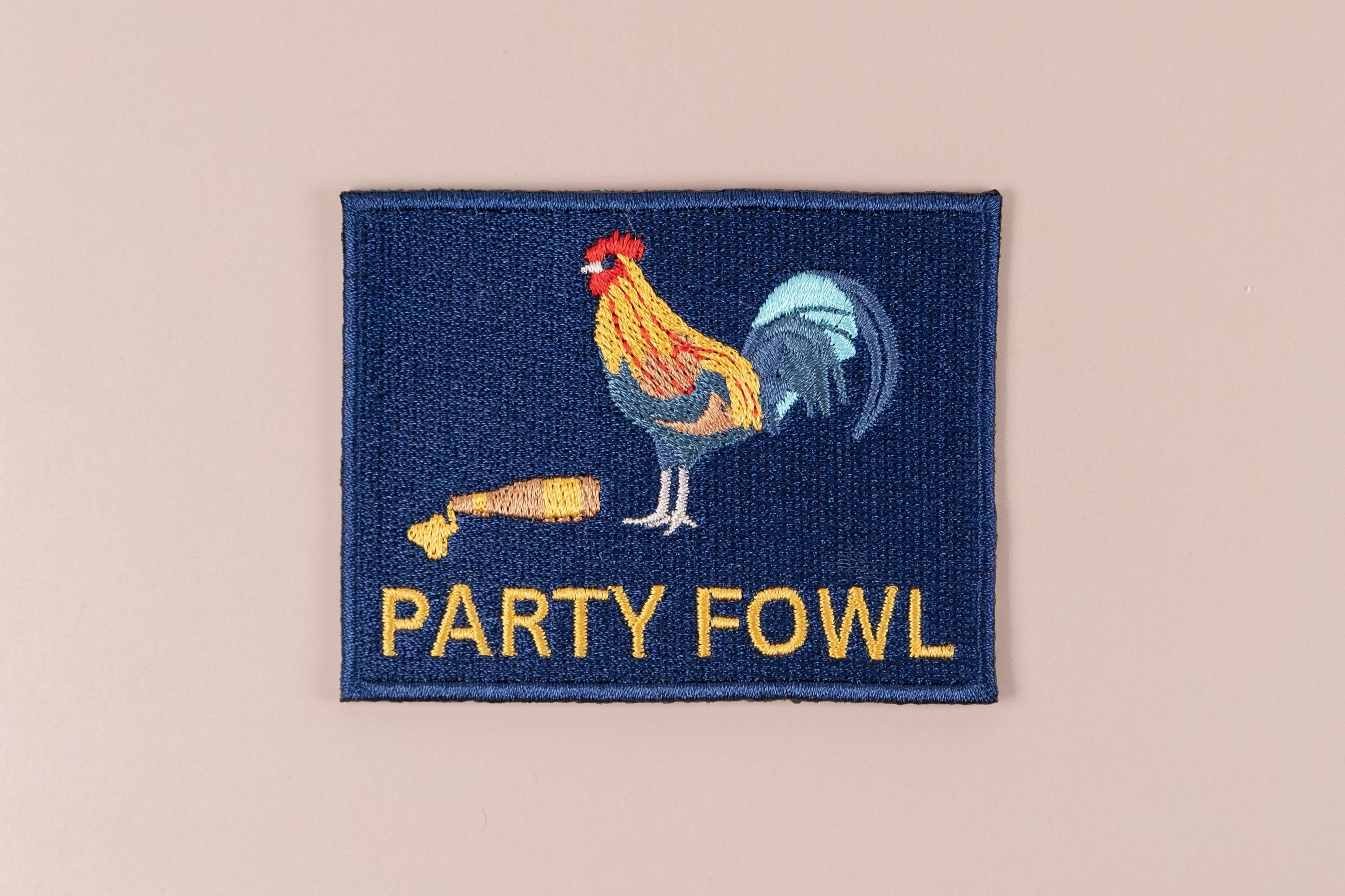 Party fowl patch