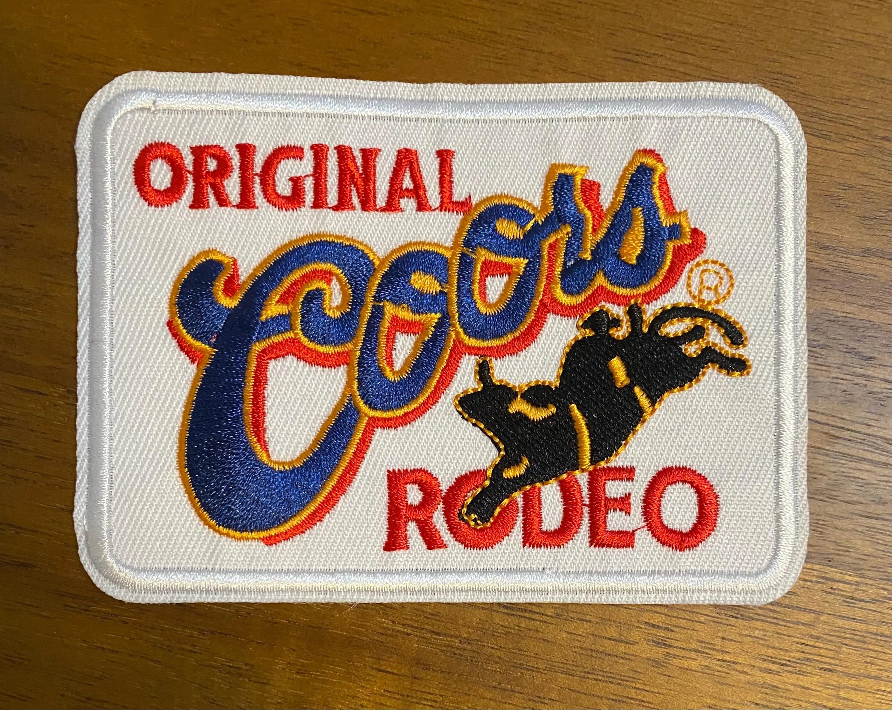 Original Coors rodeo patch