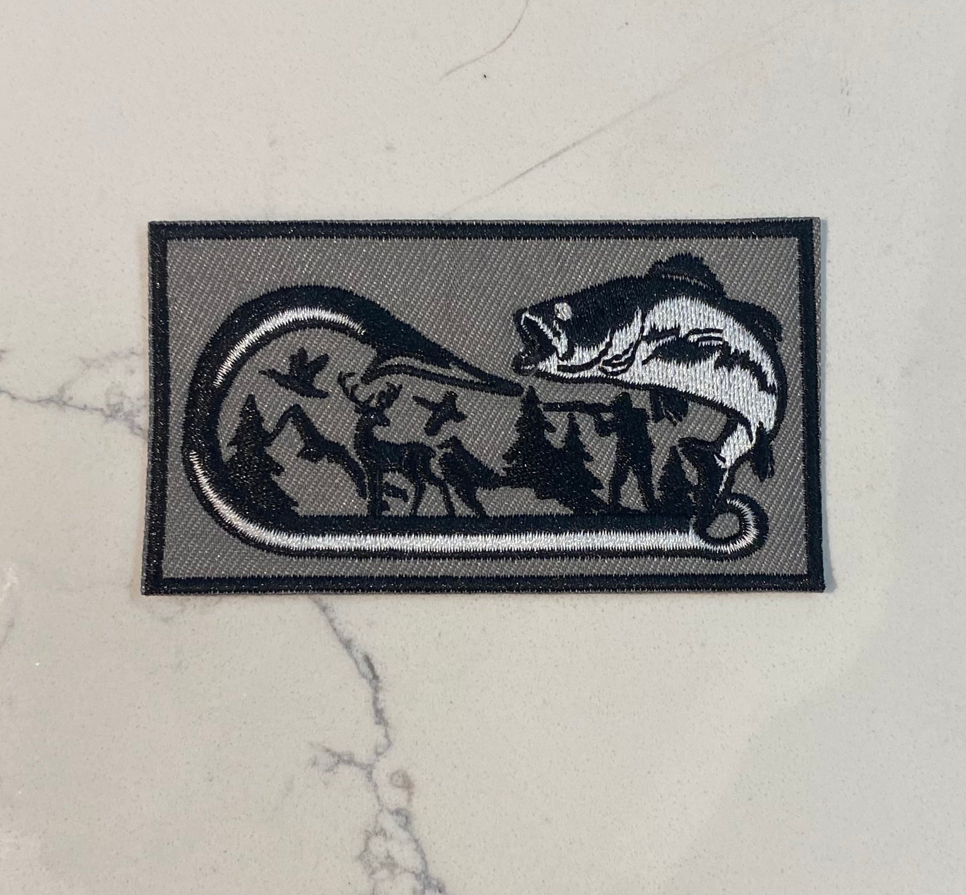 Grey Fish Patch