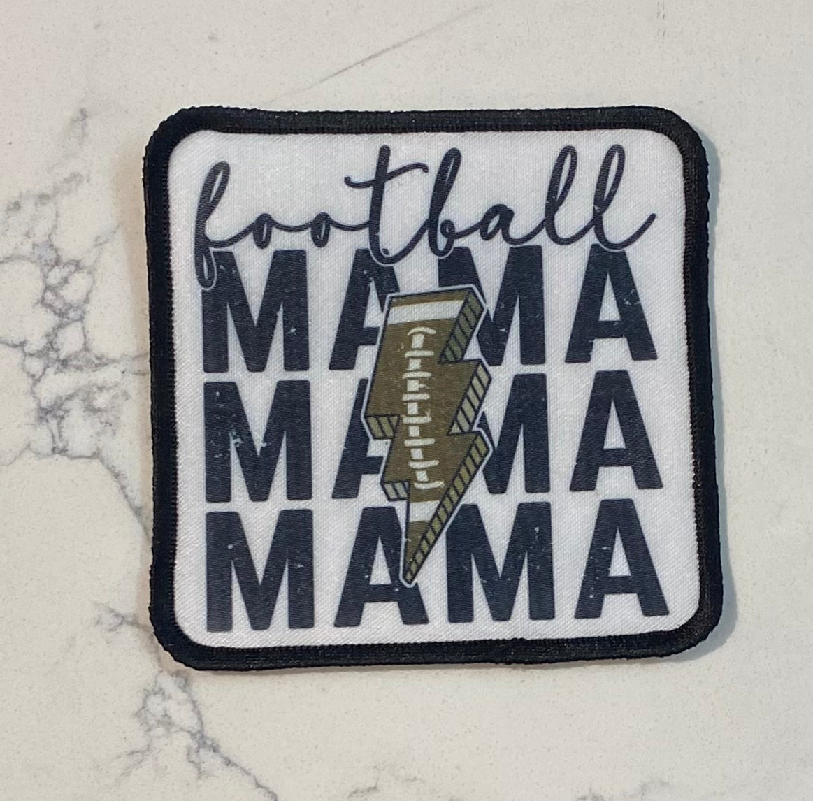 Football Mama Patch