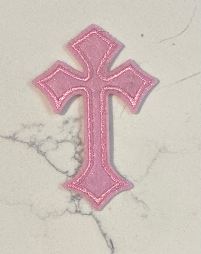 Pink Cross Patch