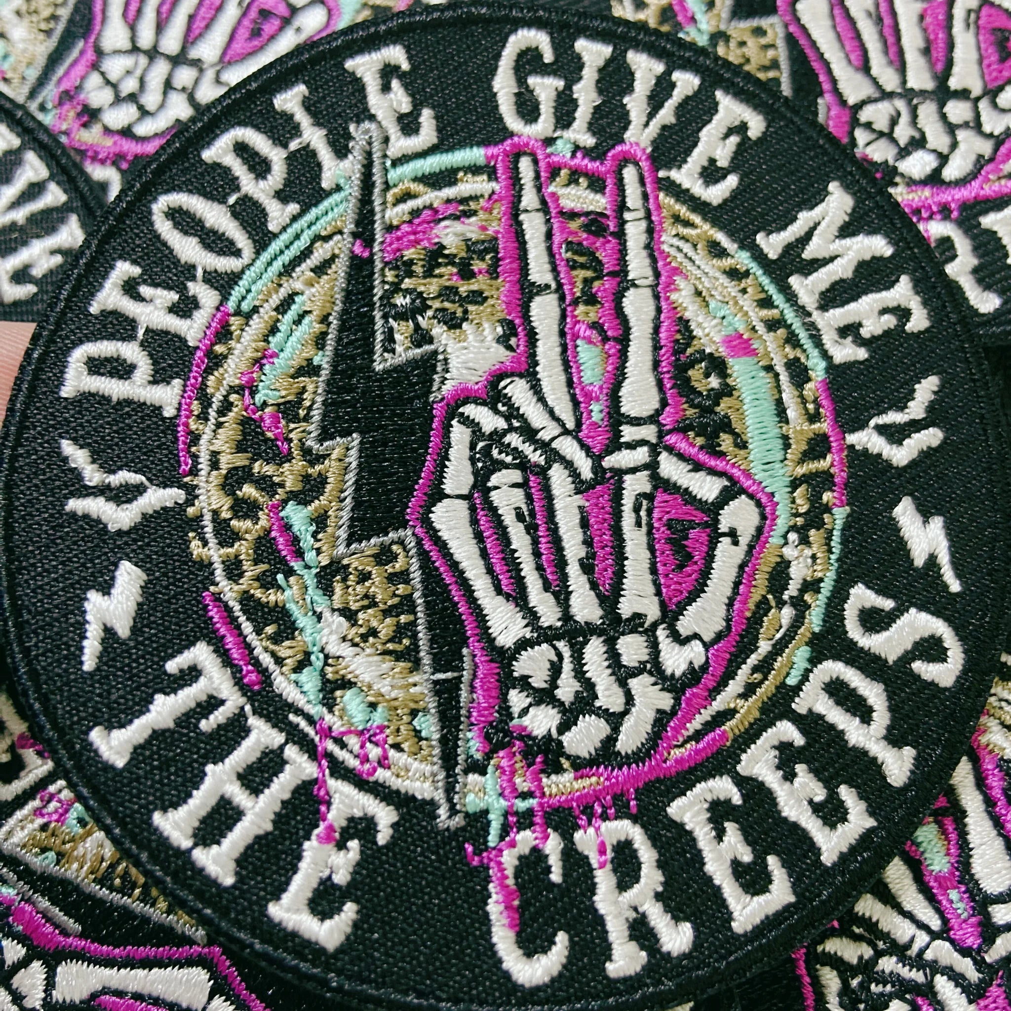 People give me the creeps patch