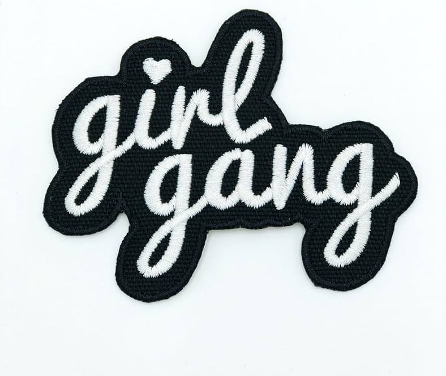 Girl gang patch