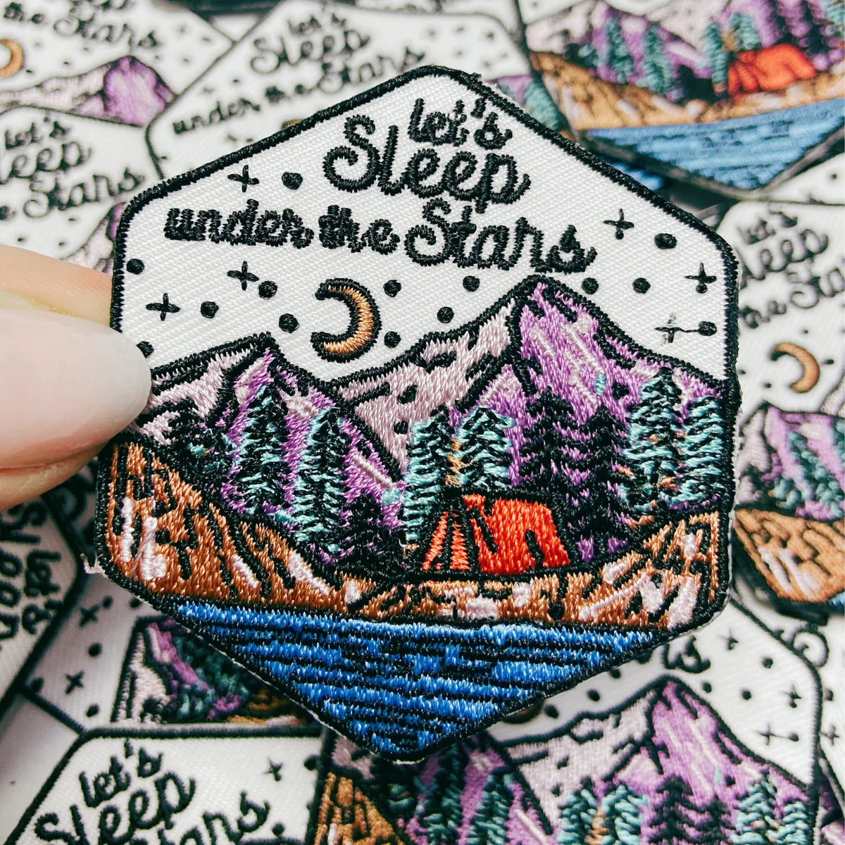 Let’s sleep under the stars patch