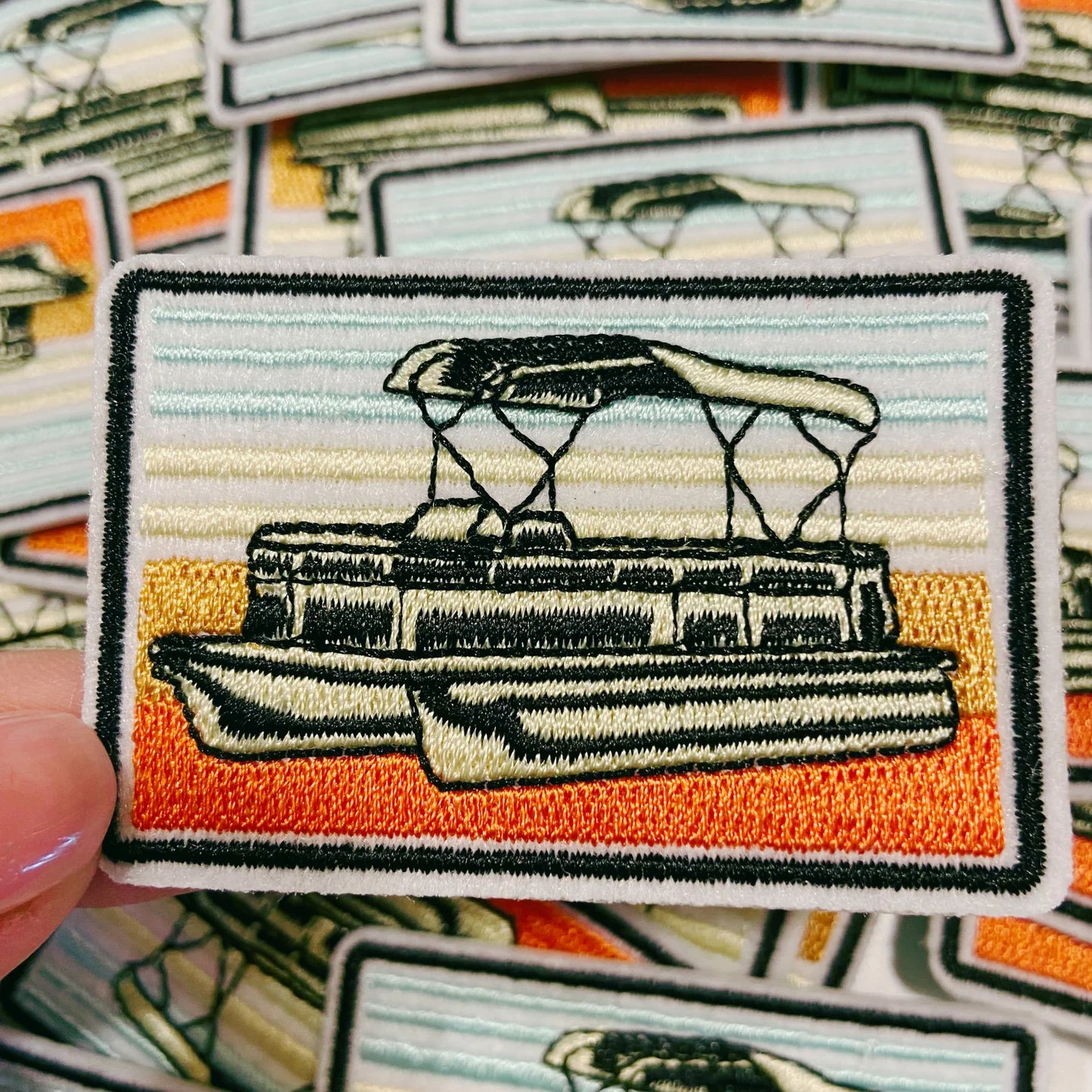 Pontoon boat patch
