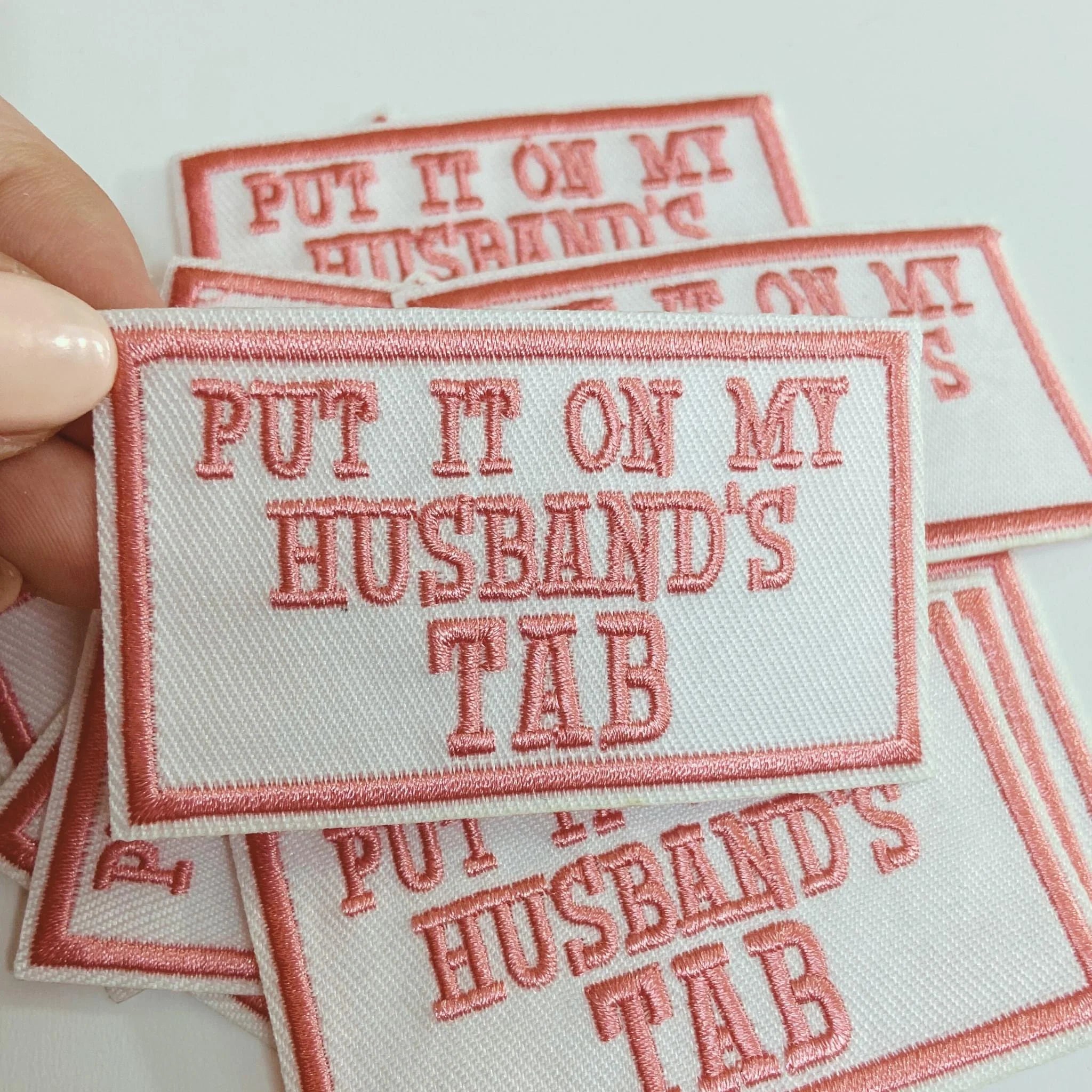 Put it on my husbands tap patch