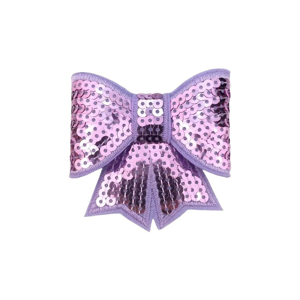 Sequin bow patch