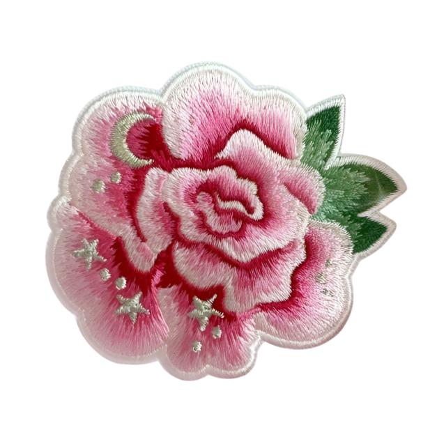 Pink rose patch