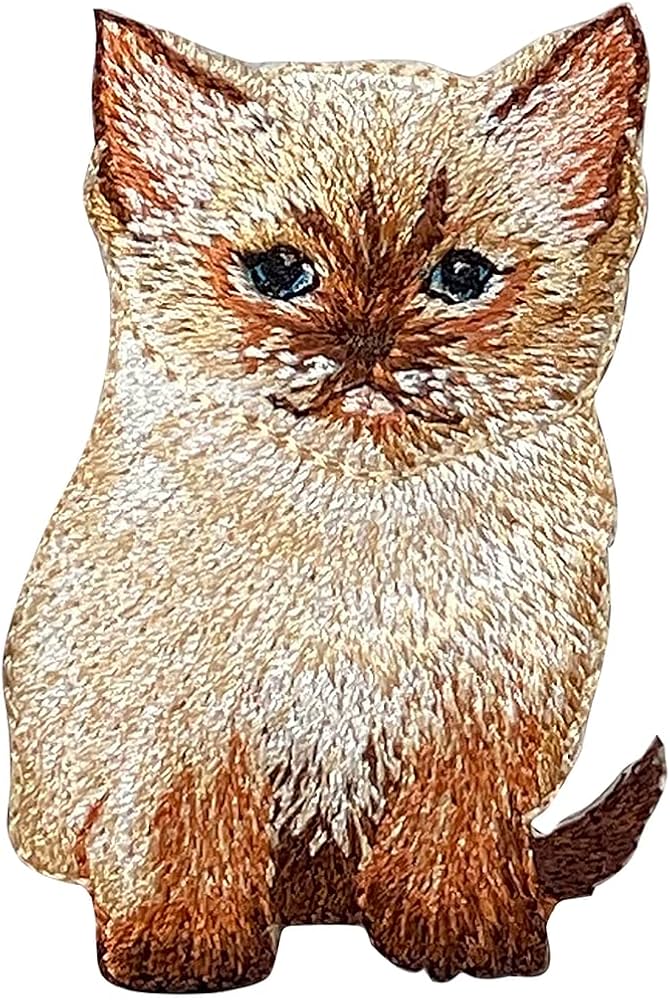 Siamese cat patch