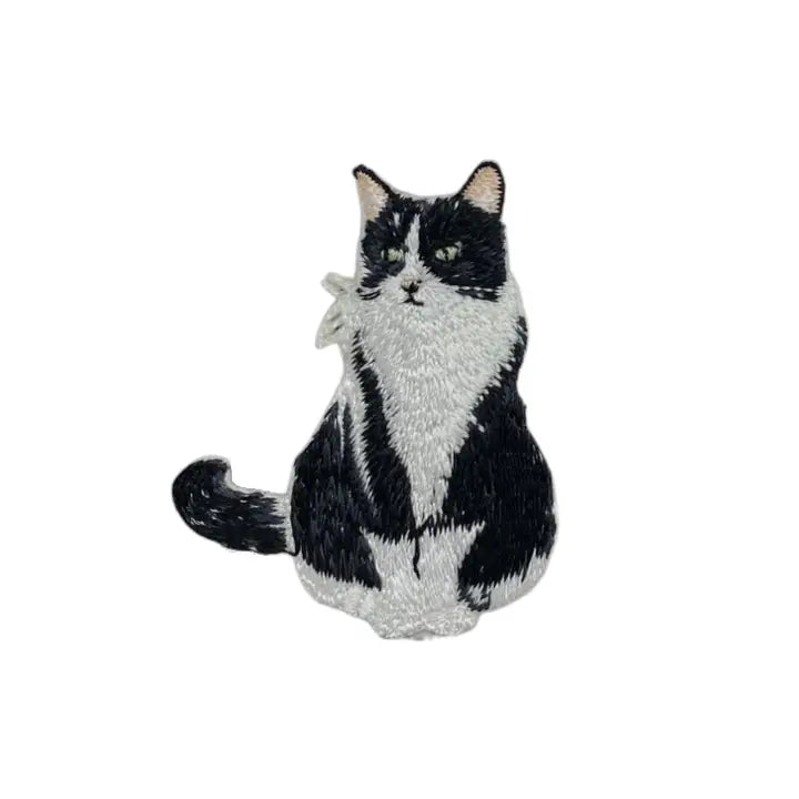 Tuxedo cat patch
