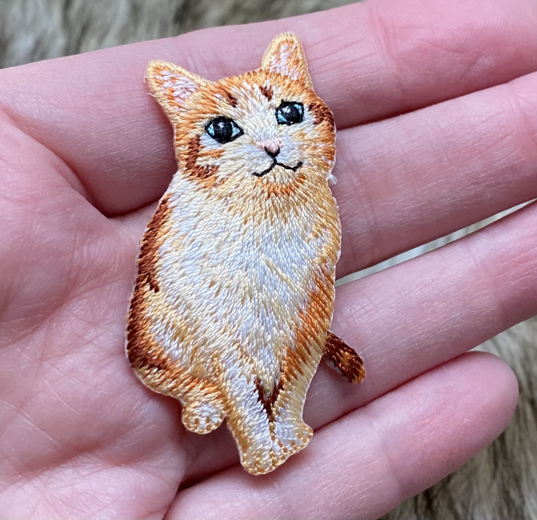 Orange tabby cat patch