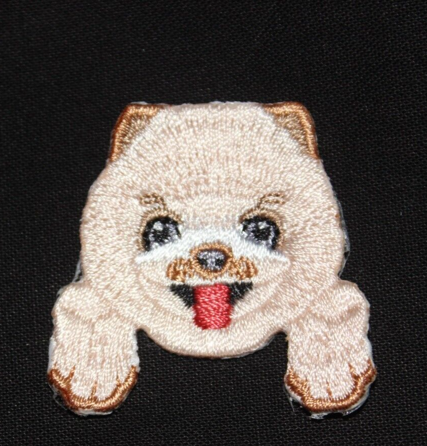 Beige dog patch