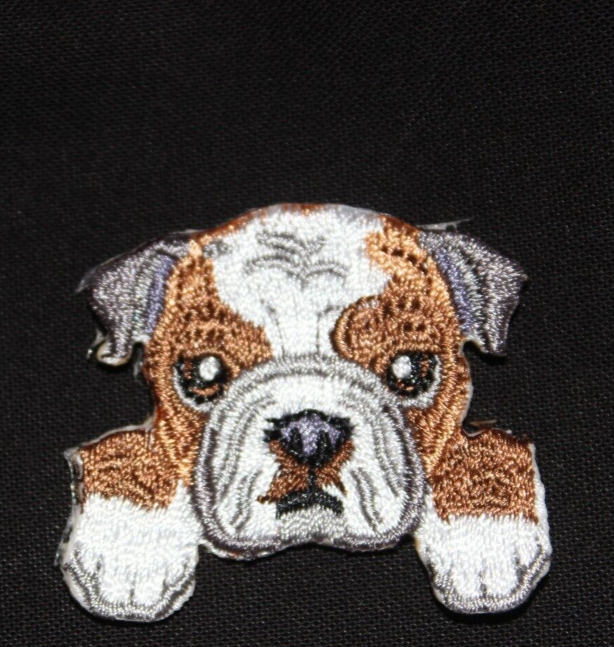 Bulldog dog patch