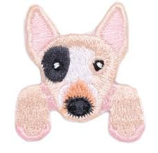 Bull terrier dog patch