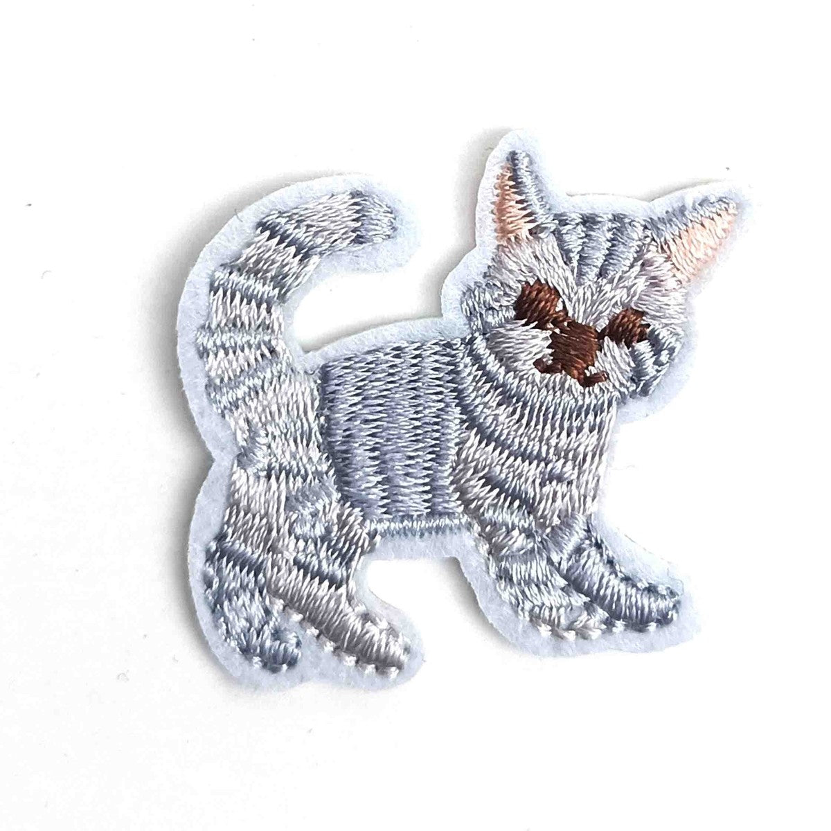 Grey kitten patch