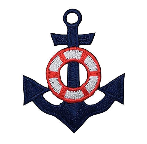 Blue anchor patch