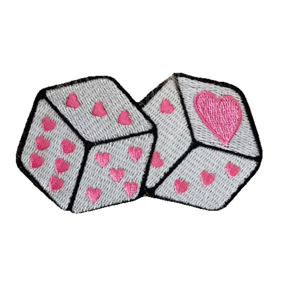 Heart dice patch