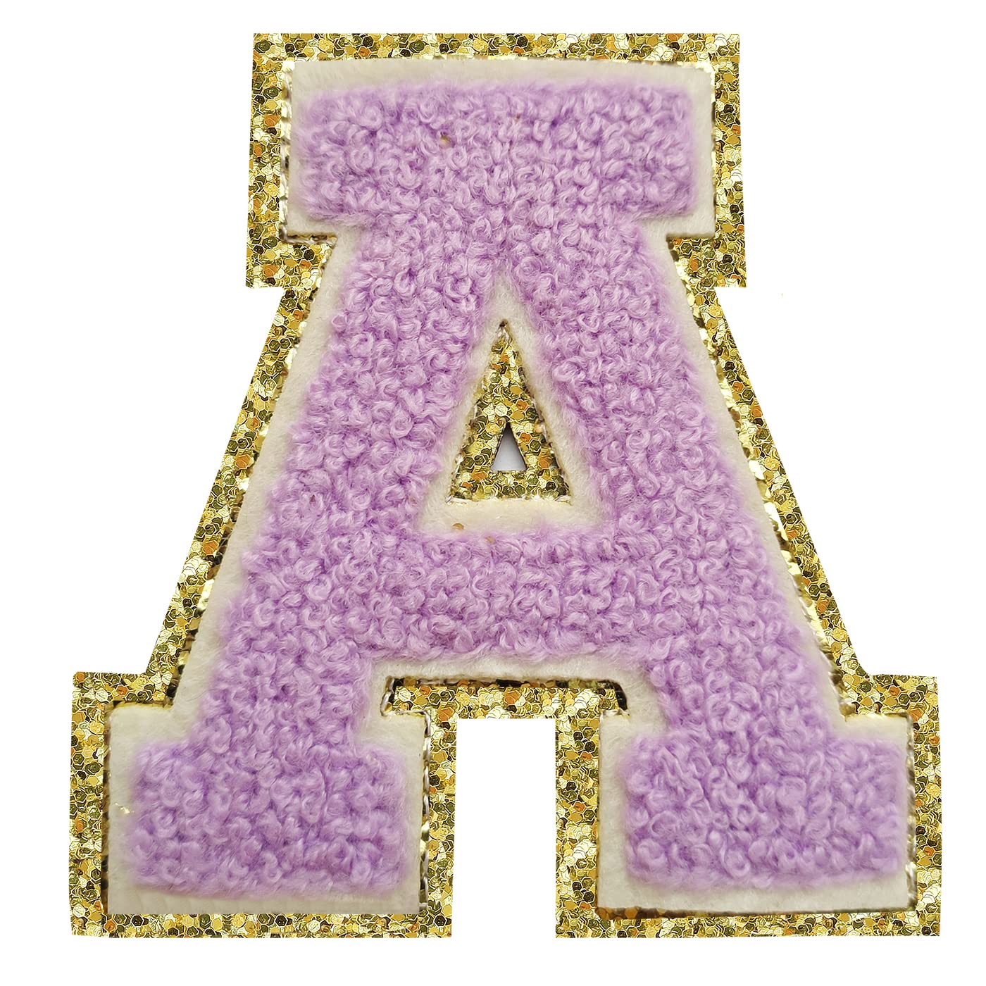 Chenille Letter A Patch