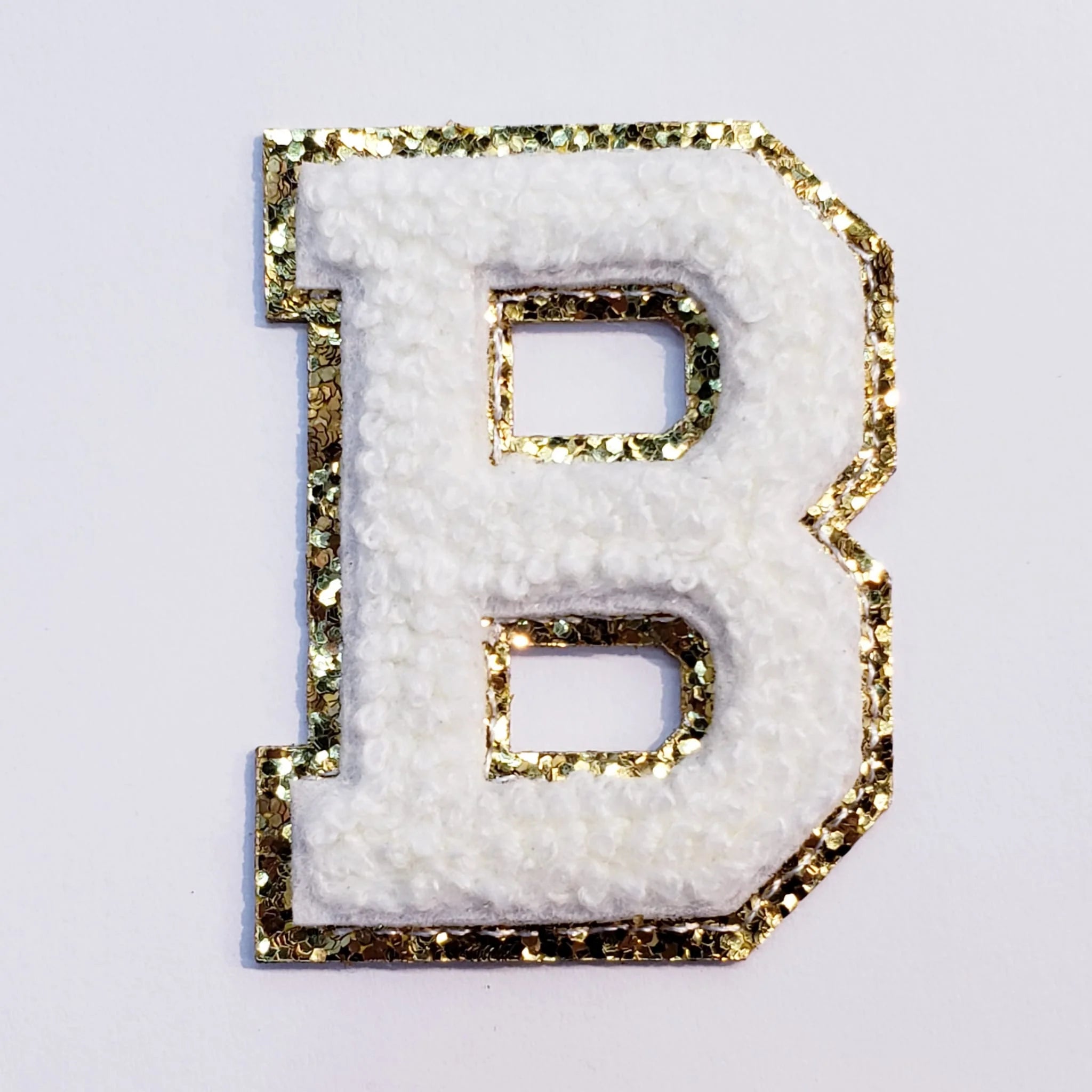 Chenille Letter B Patch
