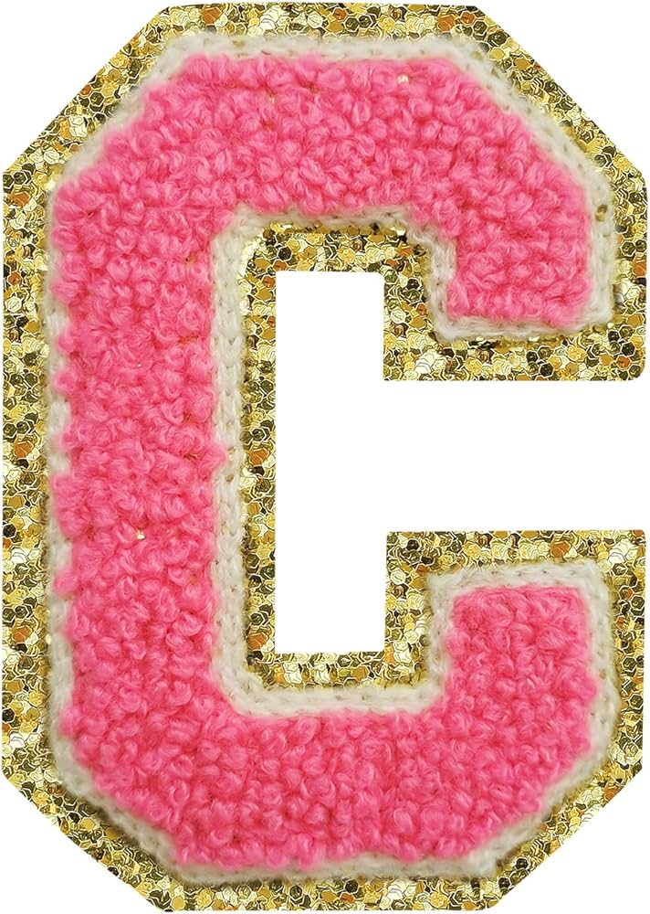 Chenille Letter C Patch