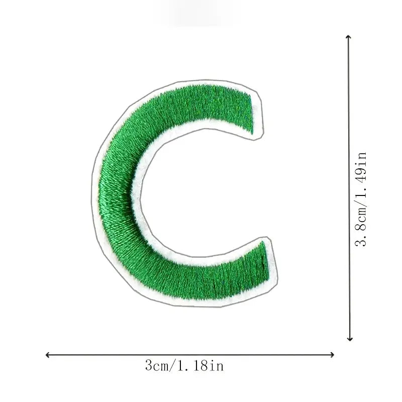 Varsity Letter C Patch