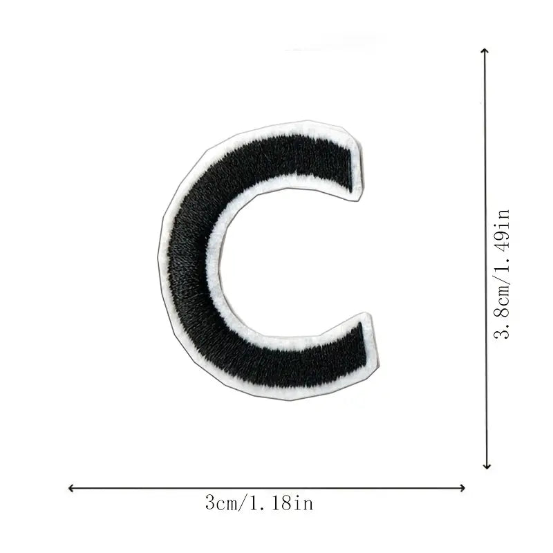 Varsity Letter C Patch