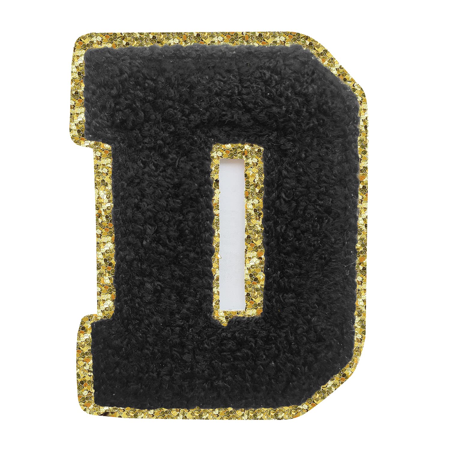 Chenille Letter D Patch