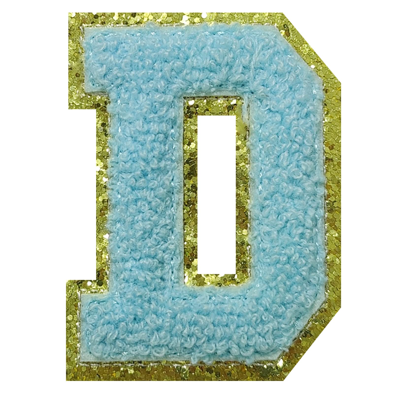 Chenille Letter D Patch