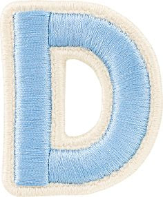 Varsity Letter D Patch