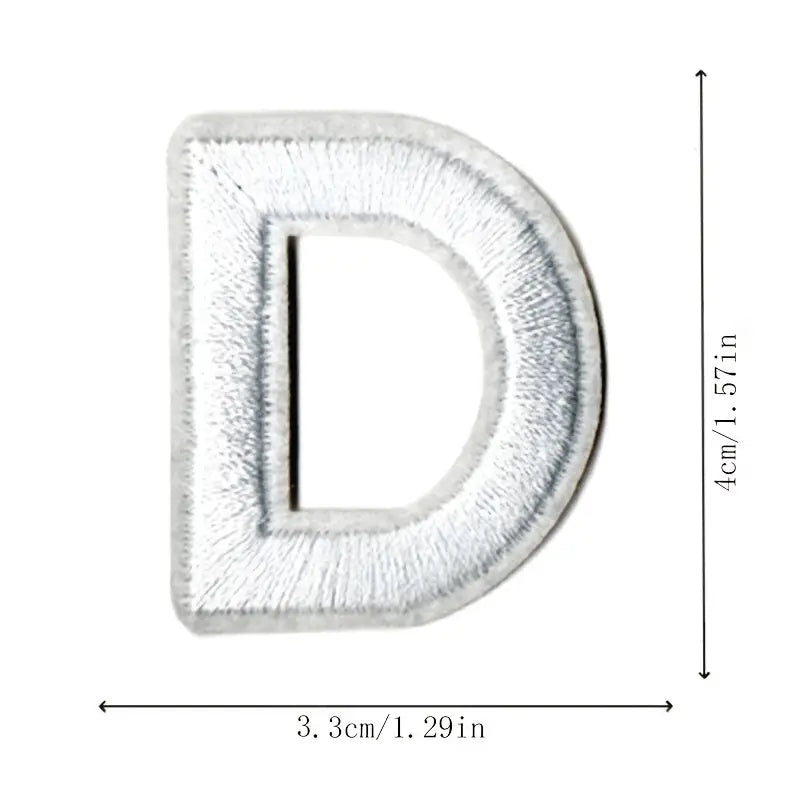 Varsity Letter D Patch