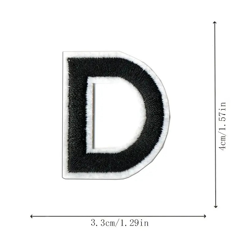Varsity Letter D Patch