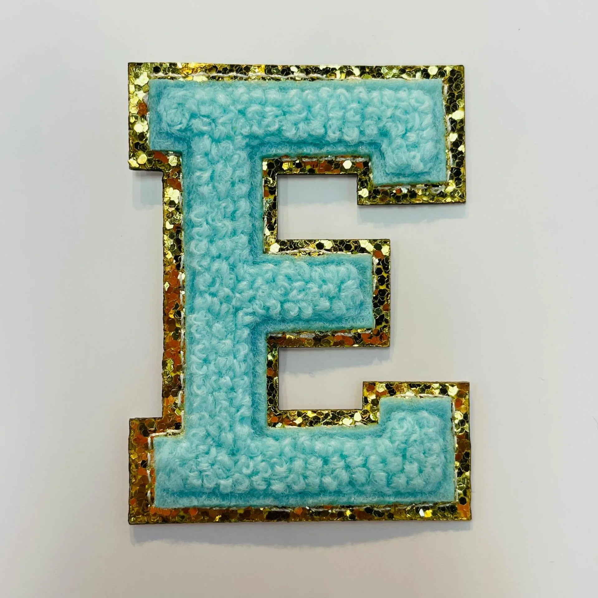 Chenille Letter E Patch