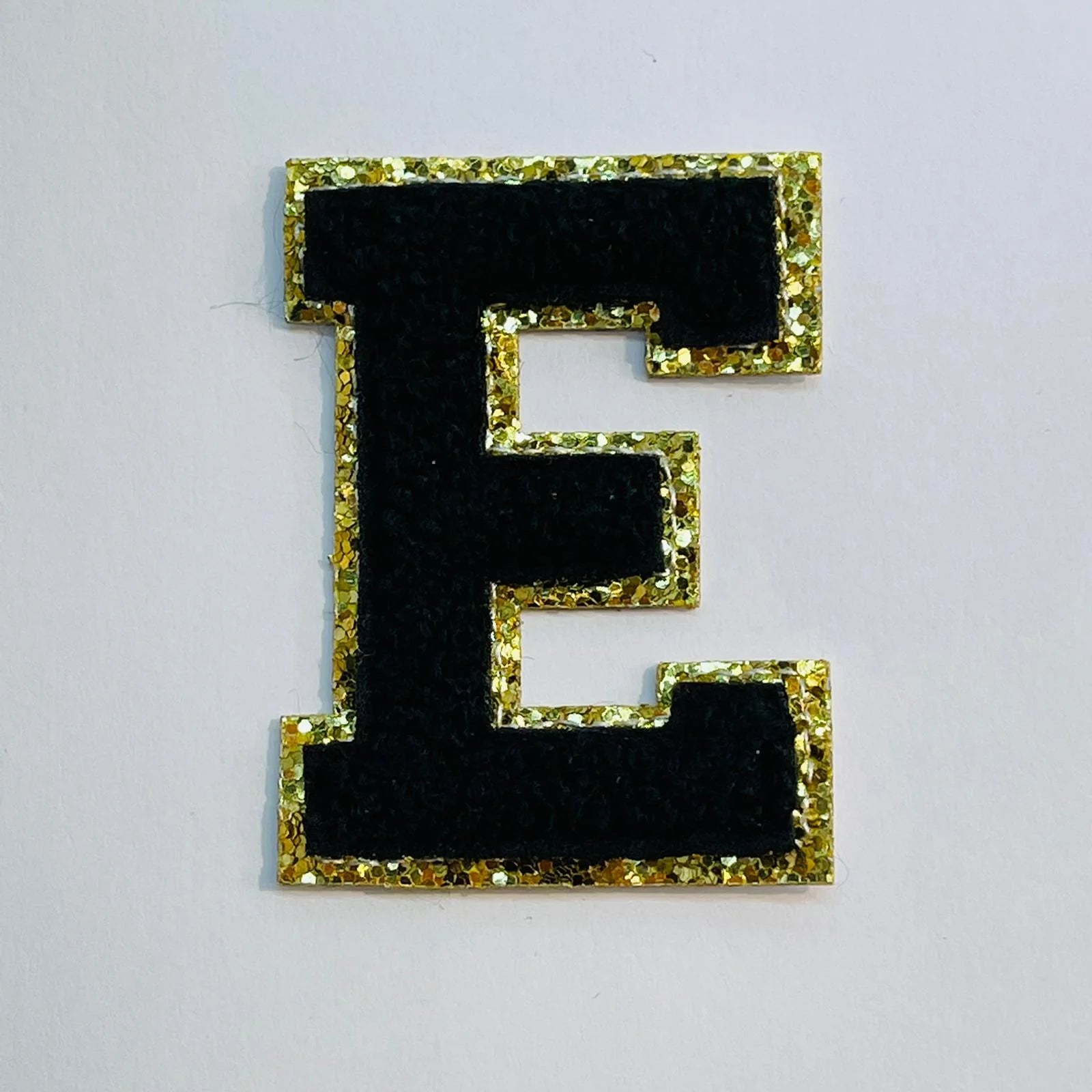 Chenille Letter E Patch