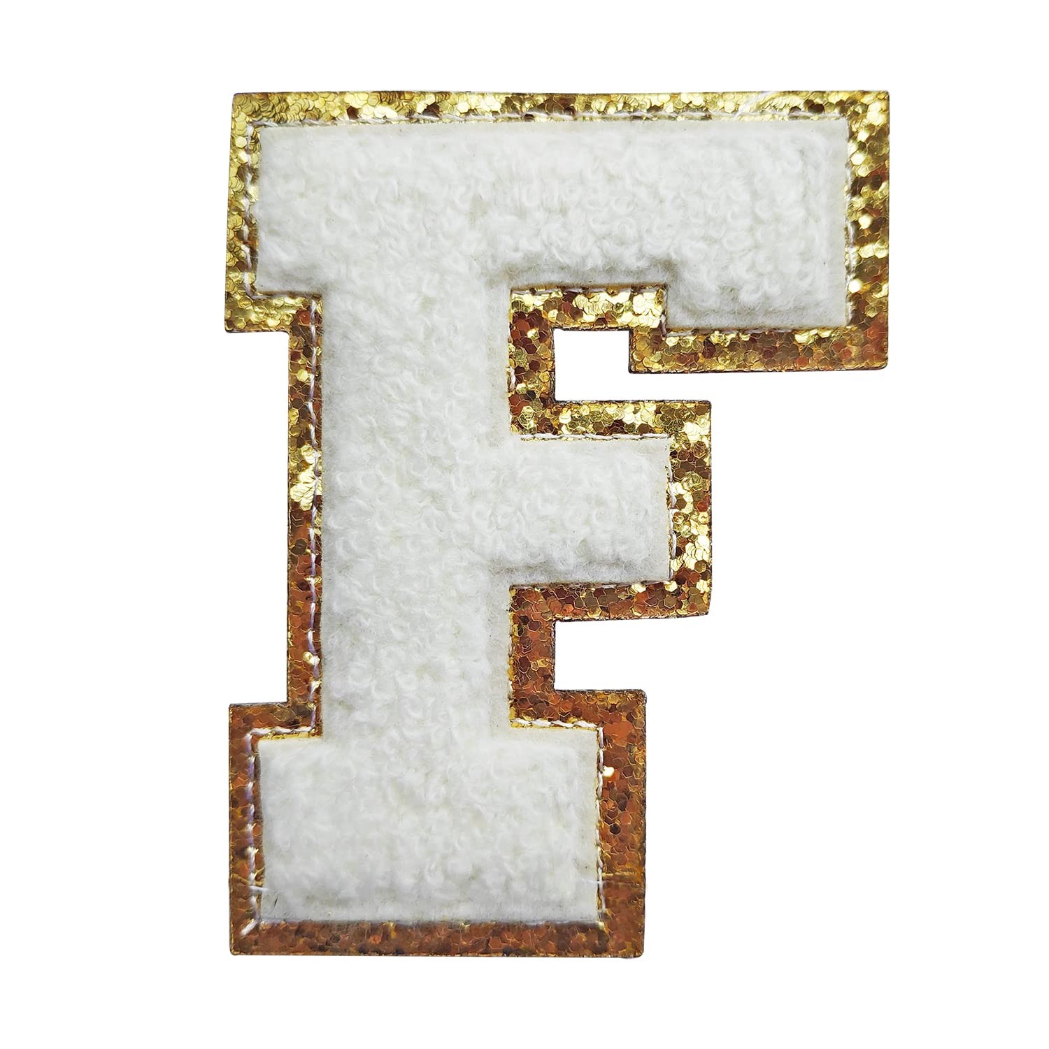 Chenille Letter F Patch