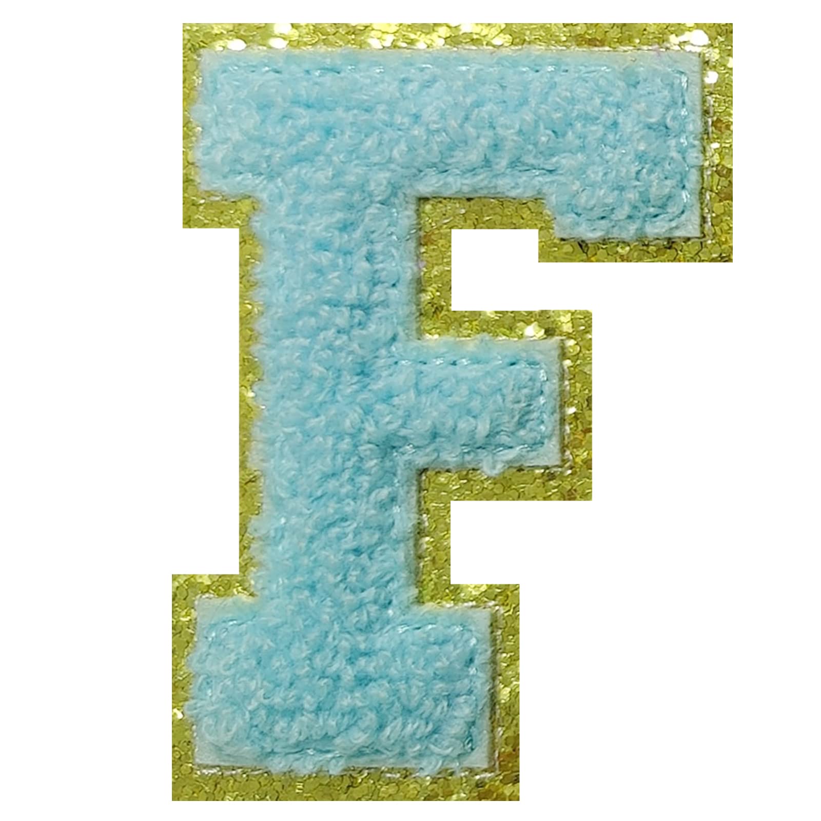Chenille Letter F Patch