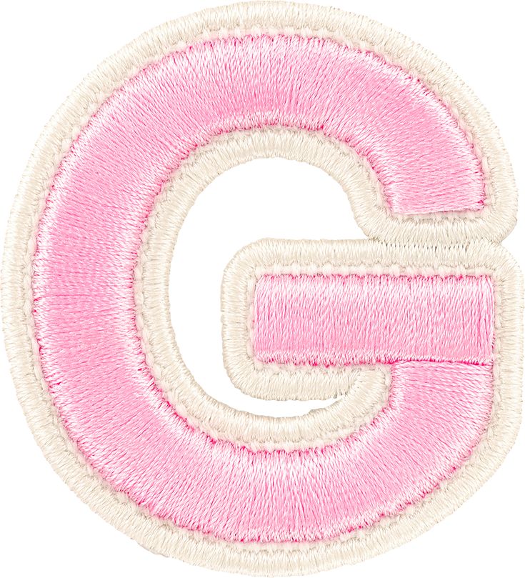 Varsity Letter G Patch